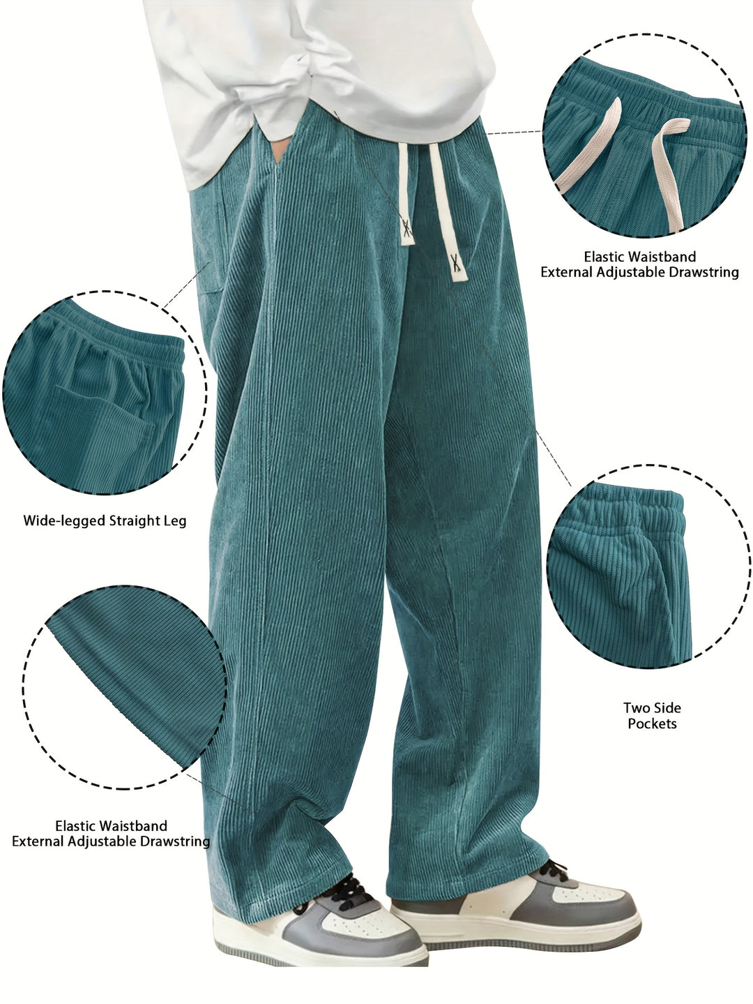 Grant | Relaxed Straight-Leg Trousers