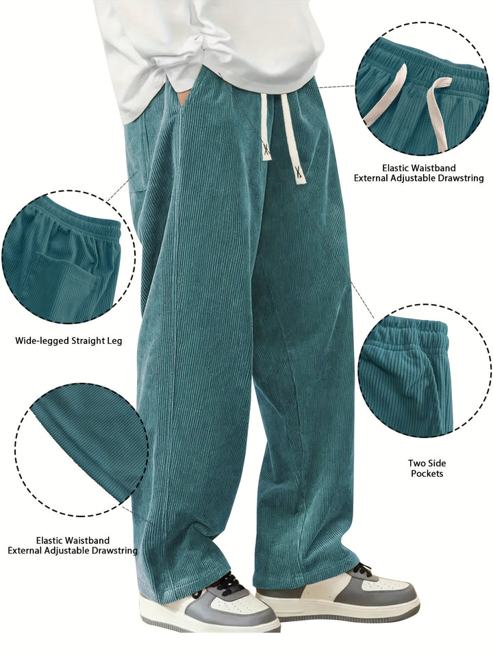 Grant | Relaxed Straight-Leg Trousers