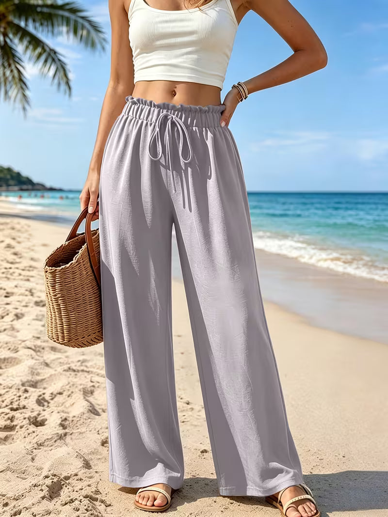 Caroline | Casual Summer Wide-Leg Pants