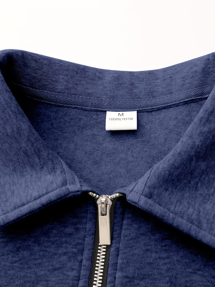 Oscar | Refined Half-Zip Pullover