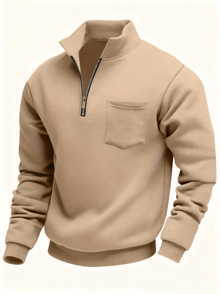 Oscar | Refined Half-Zip Pullover