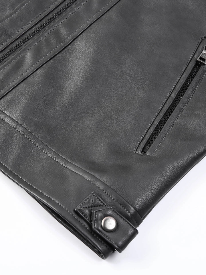 Rafael | Zip-Up Biker Jacket