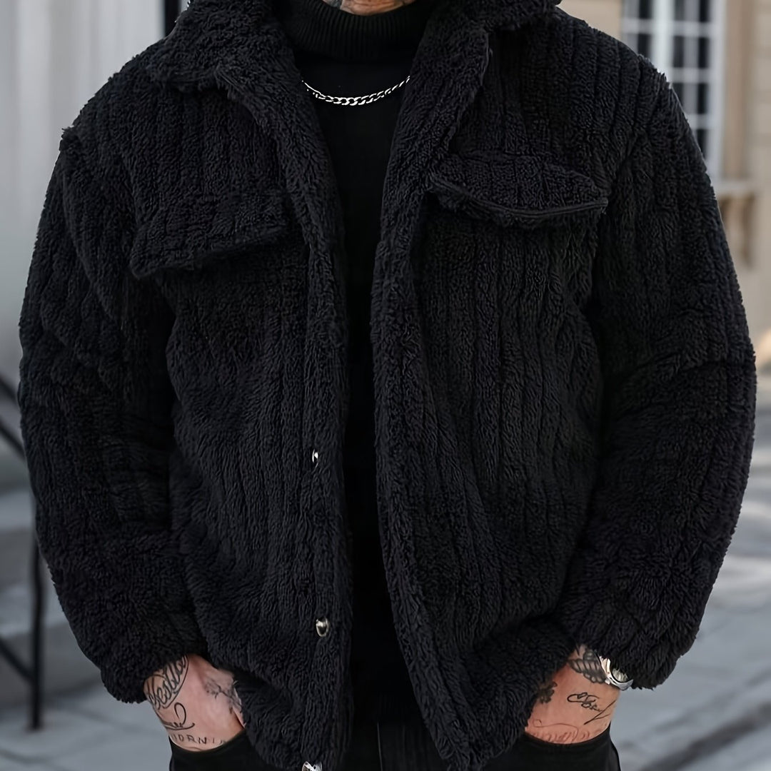 Warren | Cosy Textured Winter Jacket