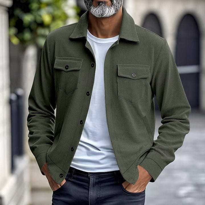 Beckett | Ribbed Utility Jacket