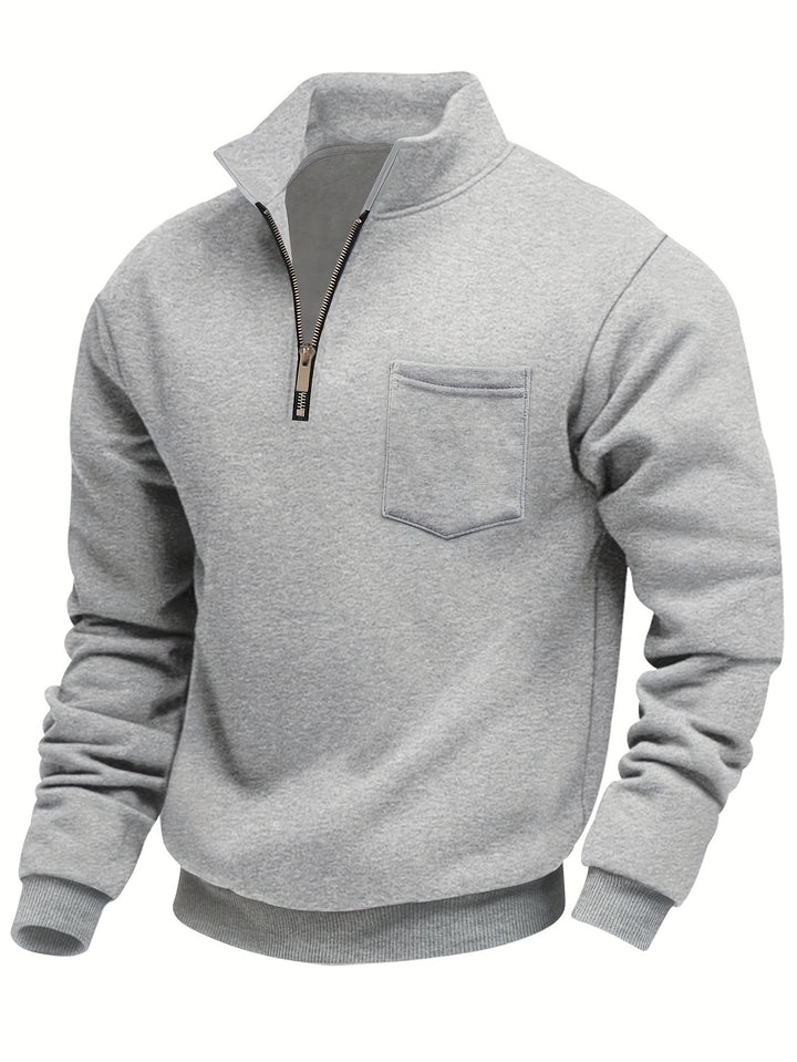 Oscar | Refined Half-Zip Pullover