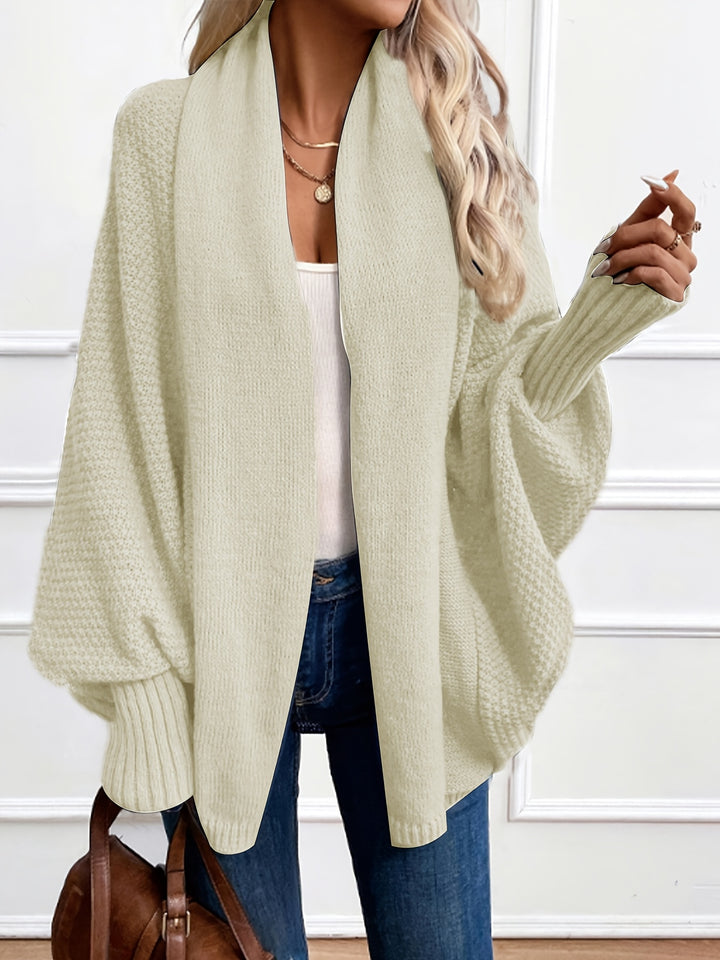Odessa | Draped Shawl-Collar Cardigan
