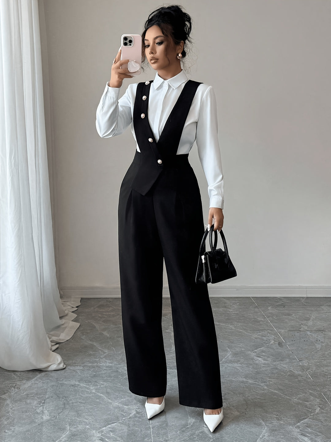Tamsin | Tailored Wide-Leg Jumpsuit