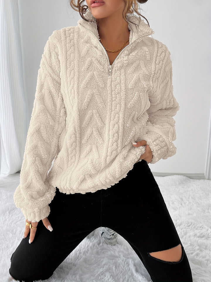 Susanna | Cosy Textured Sweatshirt