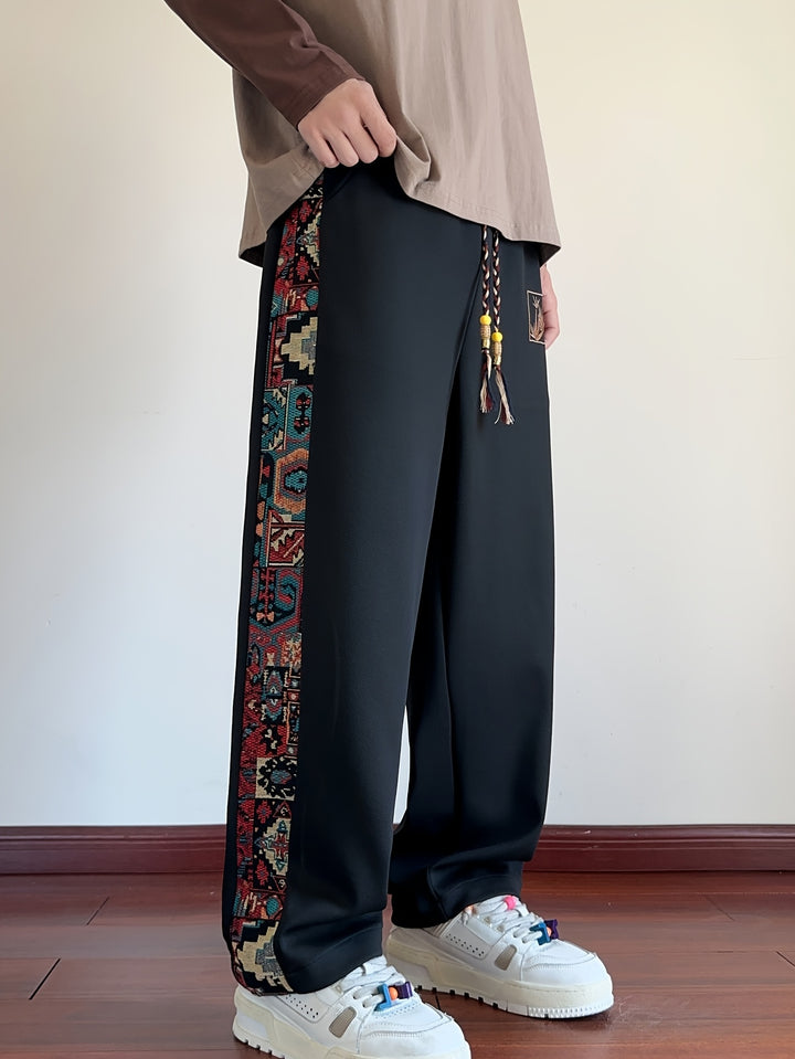 Oscar | Wide-Leg Heritage Trousers