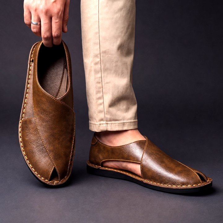 Fabian | Handcrafted Open-Toe Sandals