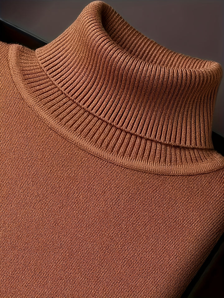 Gideon | Refined Roll-Neck Sweater
