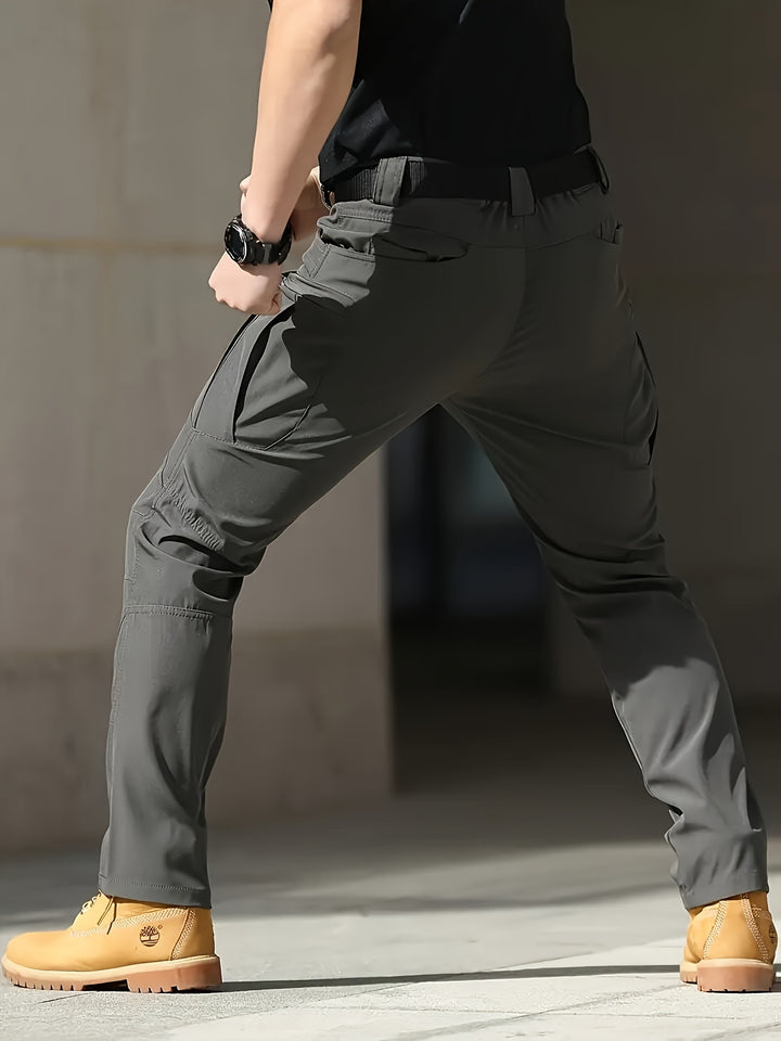 Marcus | Multi-Pocket Utility Trousers