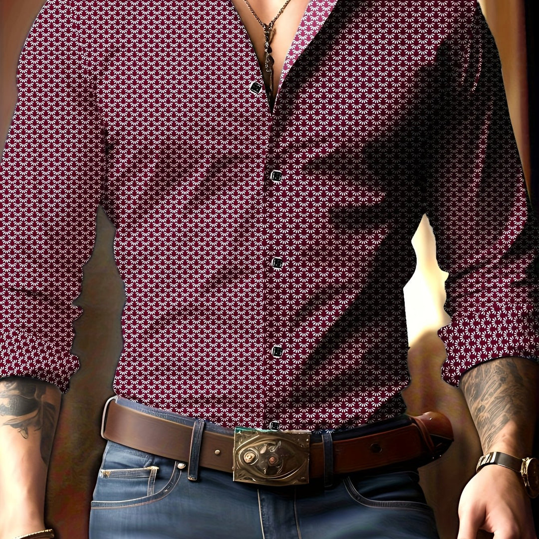Graham | Refined Long-Sleeve Button-Up Shirt