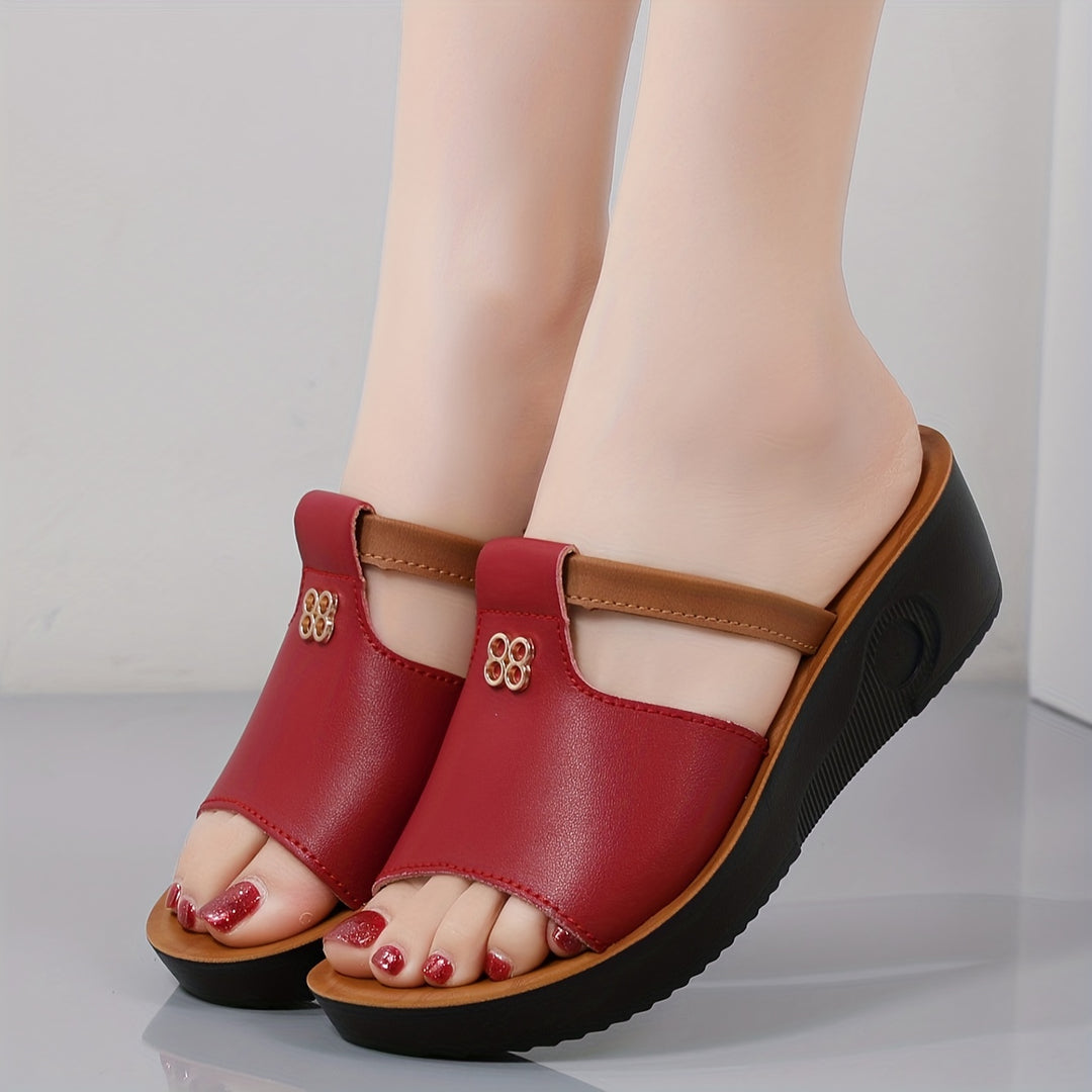Bernadette | Comfort Wedge Sandals
