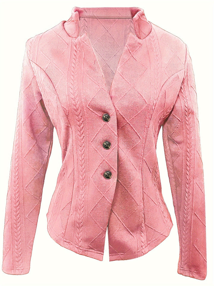 Delilah | Textured Waist-Defining Jacket