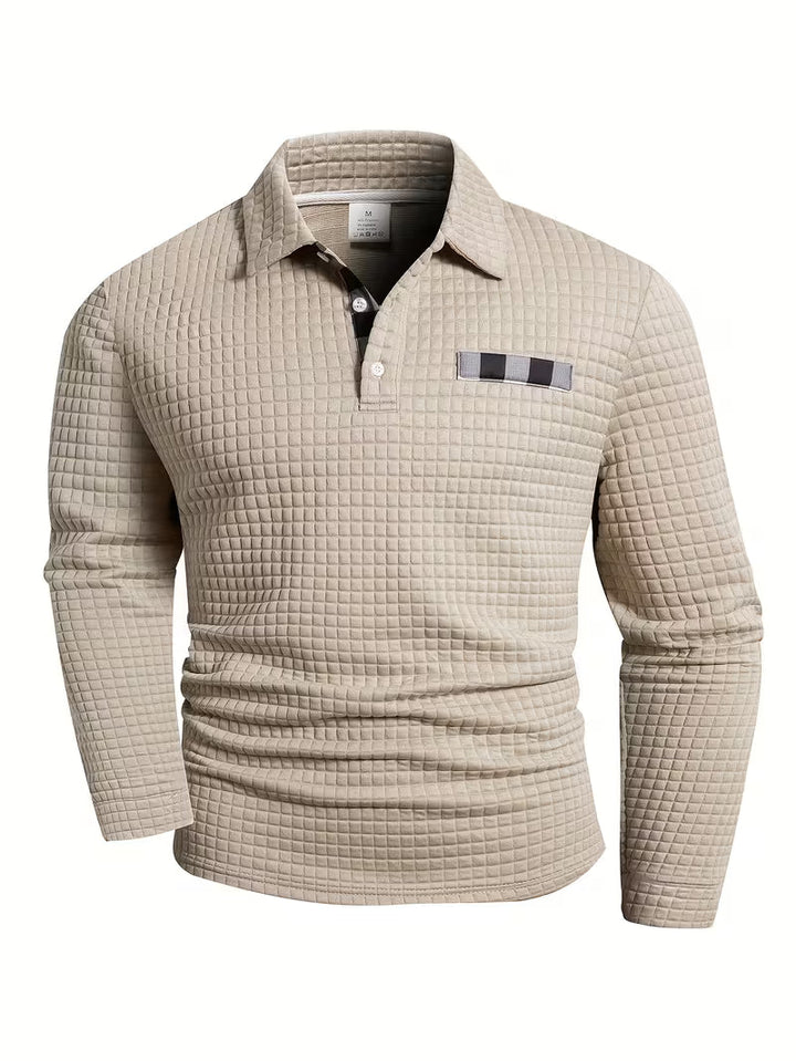Arnel | Stylish Plaid Pattern Button Up Shirt