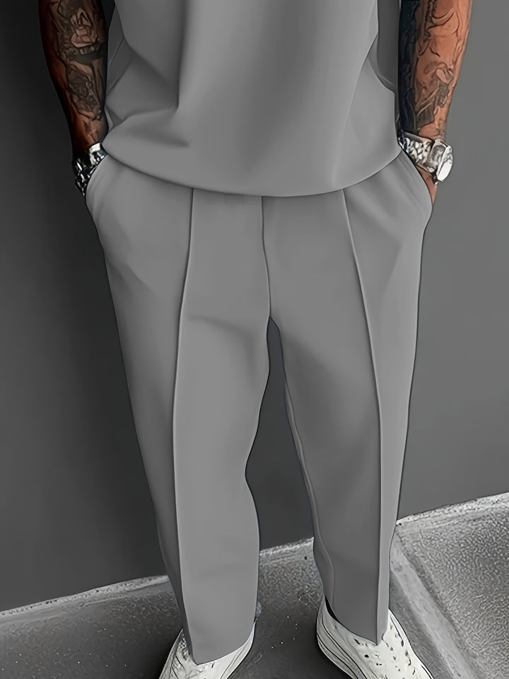 Rhett | Refined Short-Sleeve Two-Piece Set