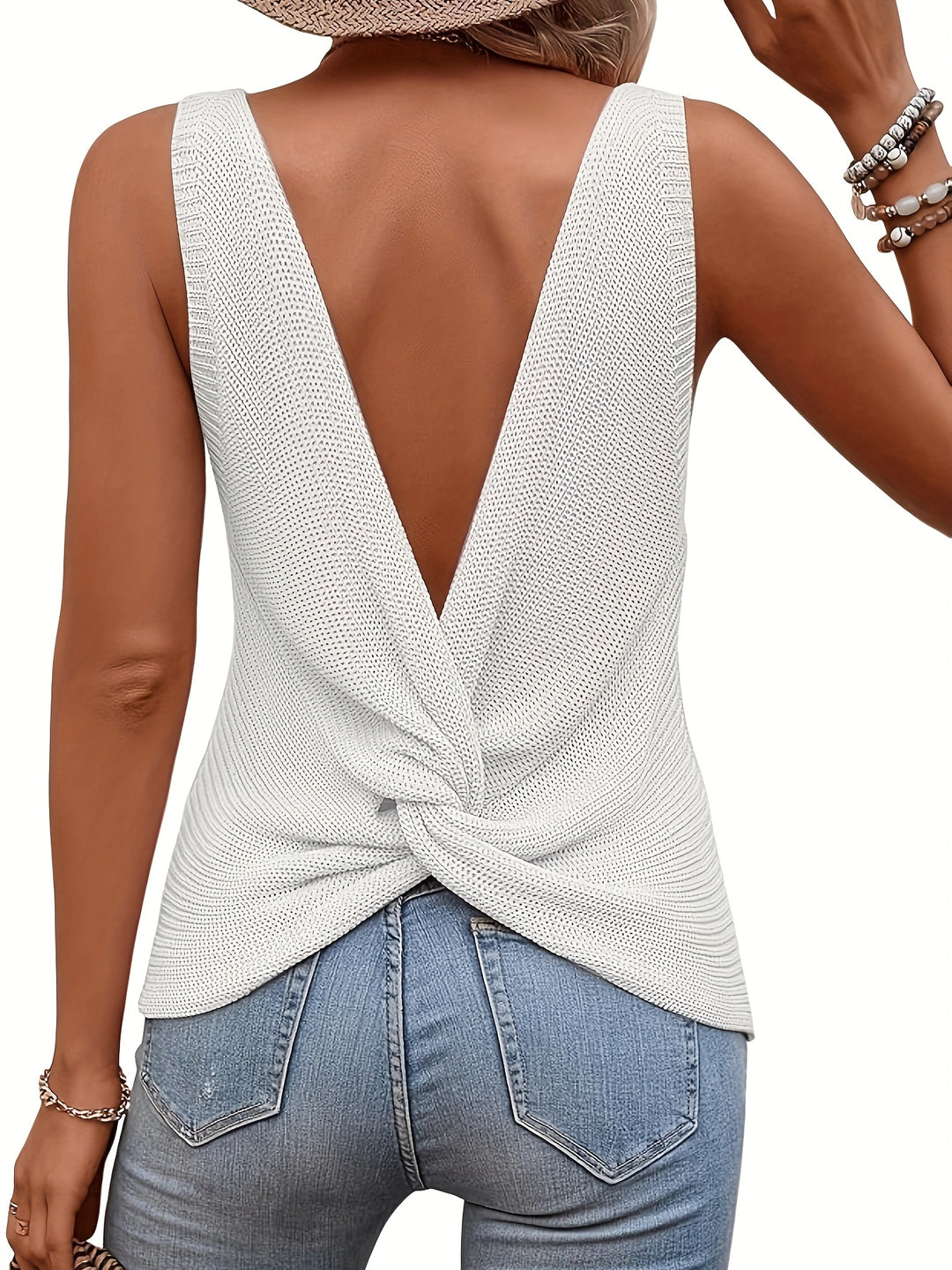 Colleen | Relaxed Knit Tank Top