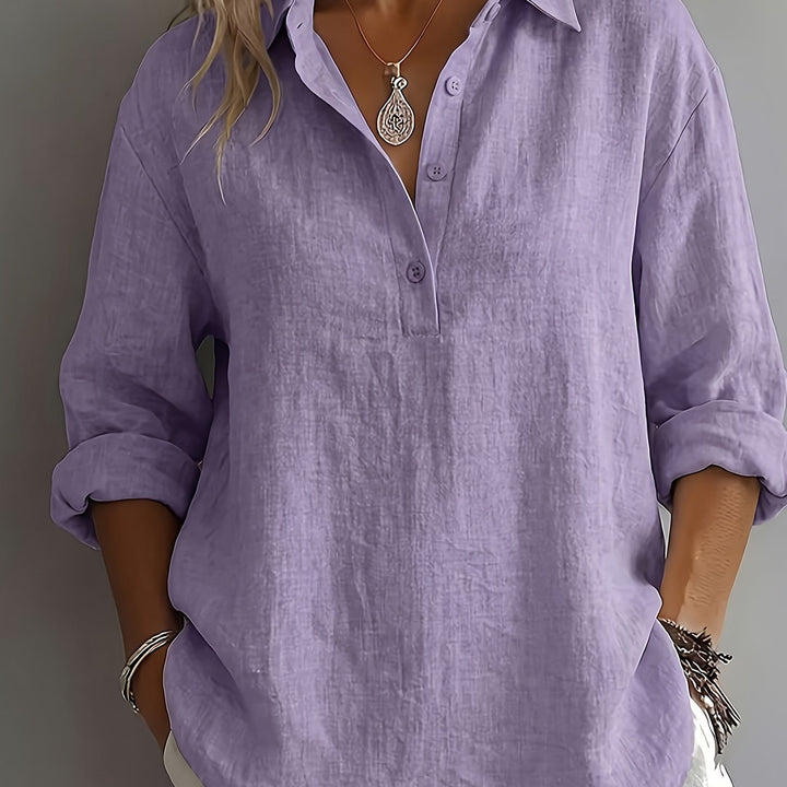 Naomi | Relaxed Collared Shirt