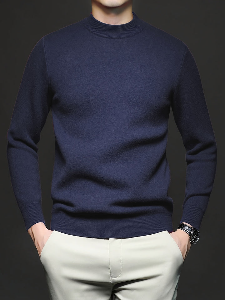Tobias | Refined High-Neck Sweater