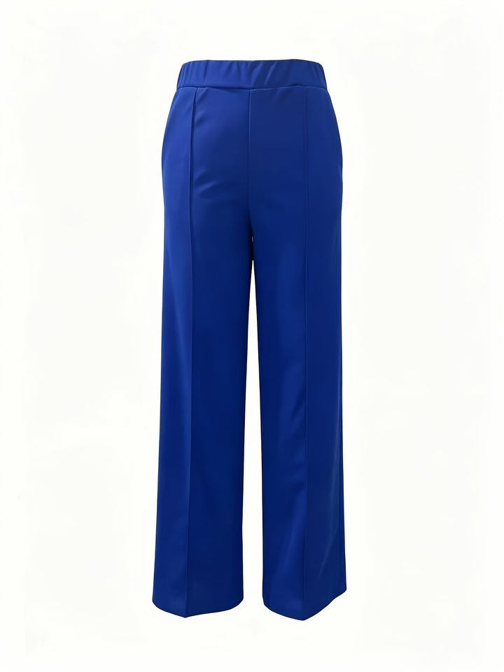 Marlene | High-Waisted Straight-Leg Trousers