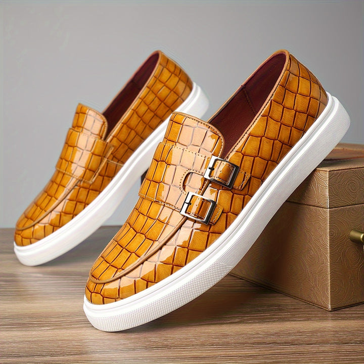 Rowan | Buckled Slip-On Loafers