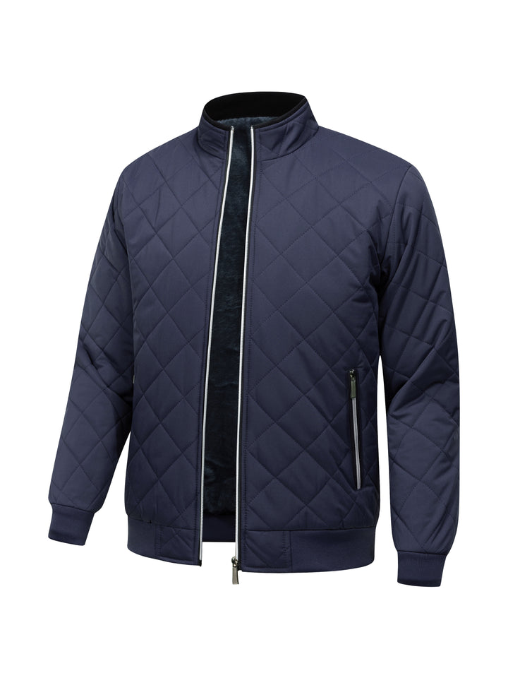 Reuben | Quilted Bomber Jacket