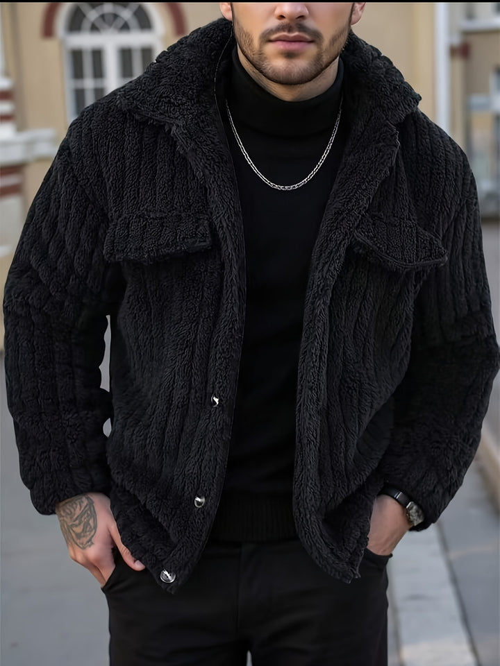 Warren | Cosy Textured Winter Jacket