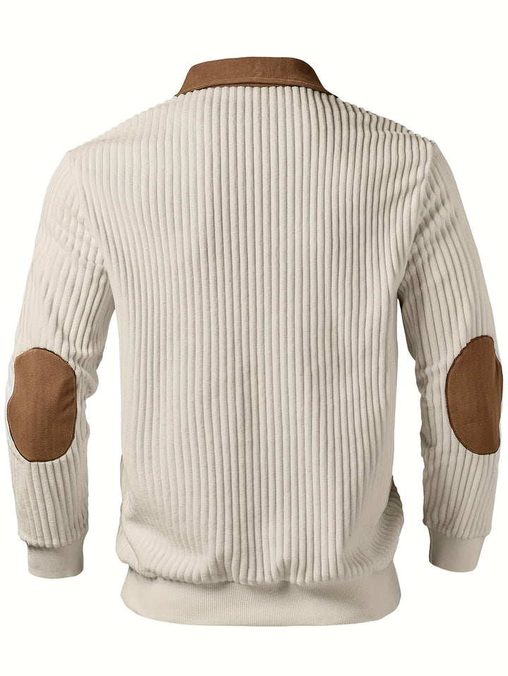 Barrett | Refined Zip-Neck Pullover