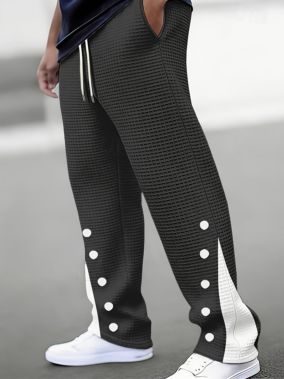 Miles | Relaxed Side-Button Trousers