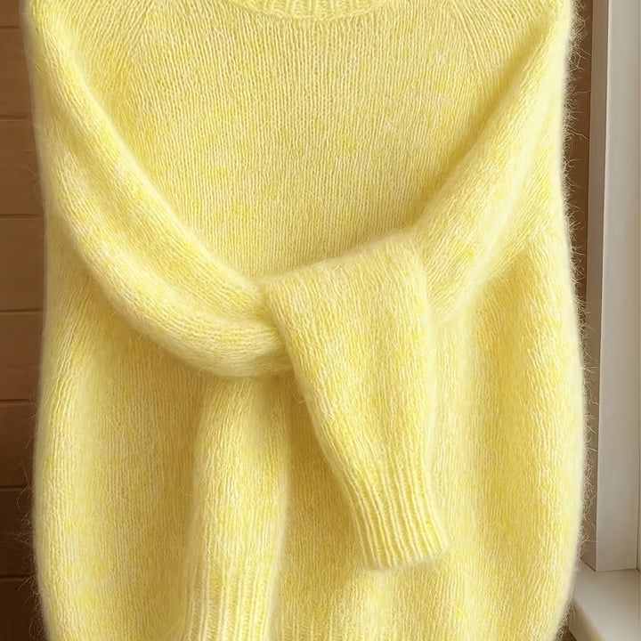 Juliana | Softly Textured Round-Neck Sweater