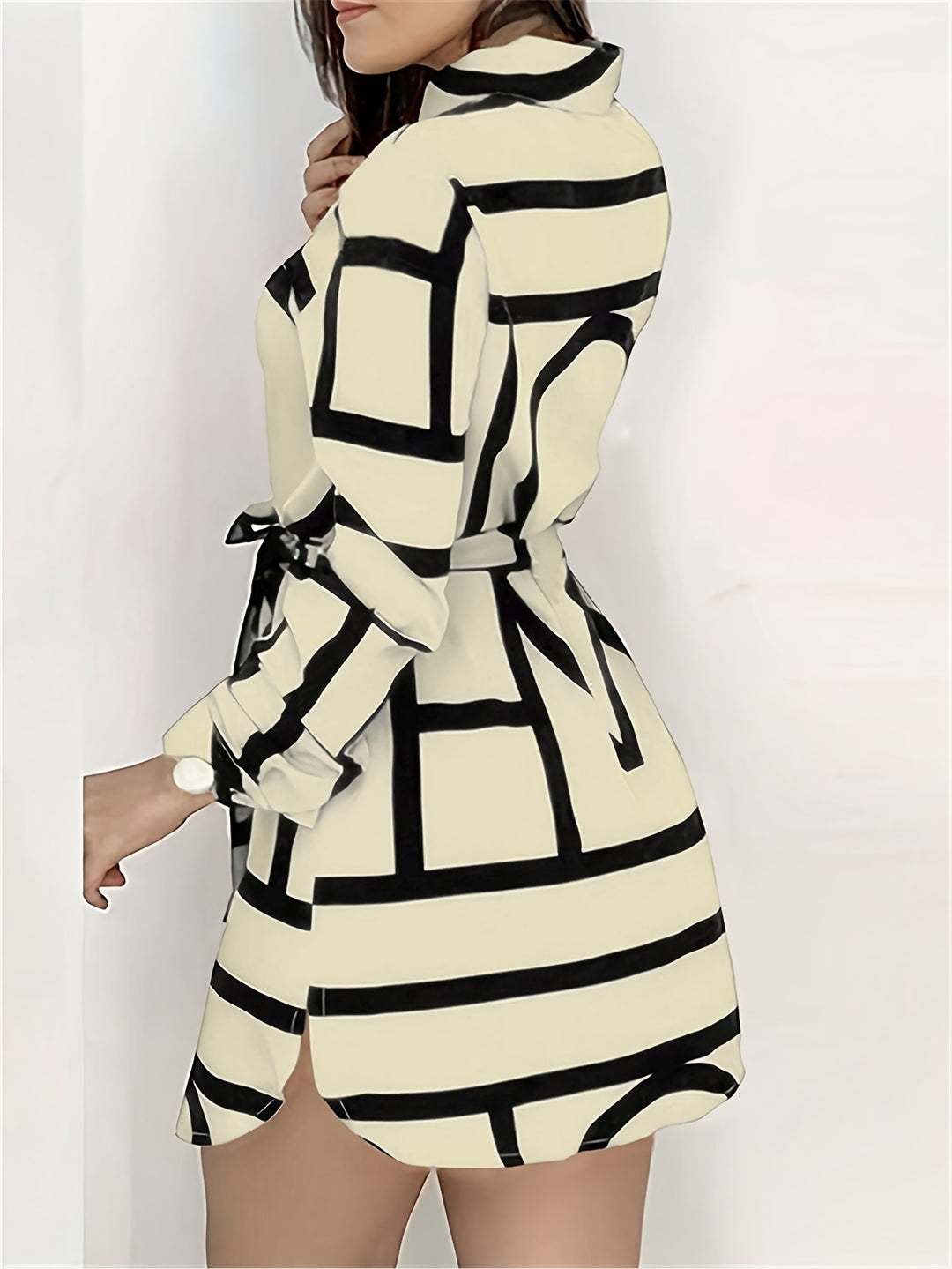 Lorena | Belted Statement Shirt Dress