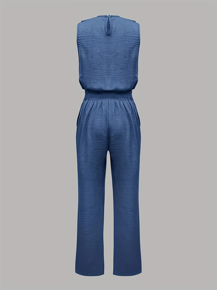 Susannah | Tailored Sleeveless Two-Piece Set