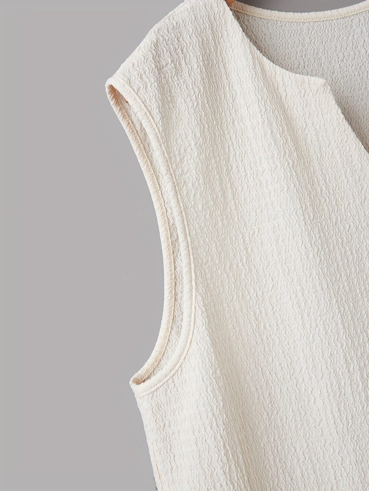 Damon | Relaxed V-Neck Tank Top