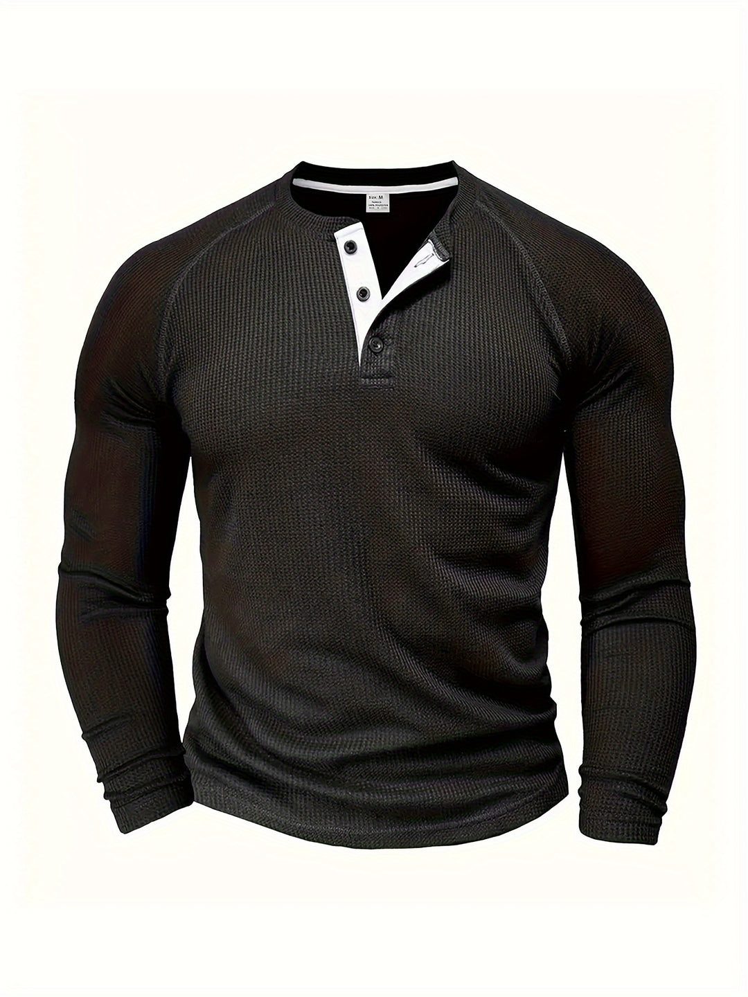 Tobias | Refined Button-Placket Henley Top