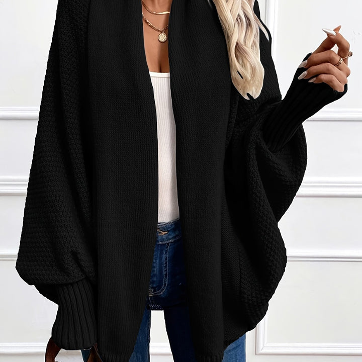 Odessa | Draped Shawl-Collar Cardigan
