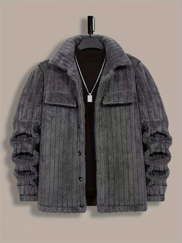 Warren | Cosy Textured Winter Jacket