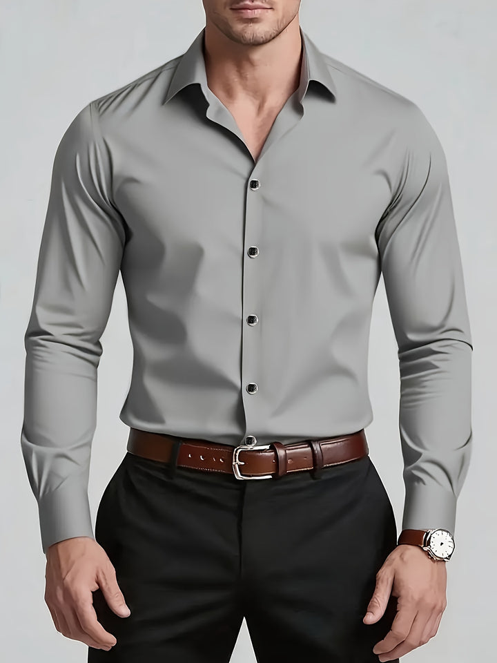 Preston | Tailored Long-Sleeve Dress Shirt