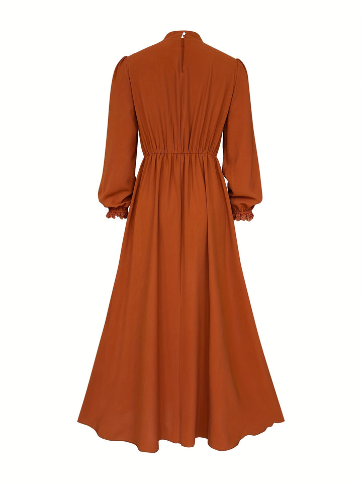 Susannah | Romantic High-Neck Maxi Dress