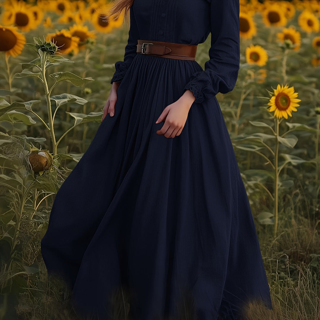 Susannah | Romantic High-Neck Maxi Dress