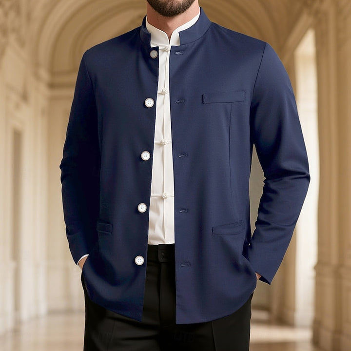 Emory | Mandarin-Collar Jacket