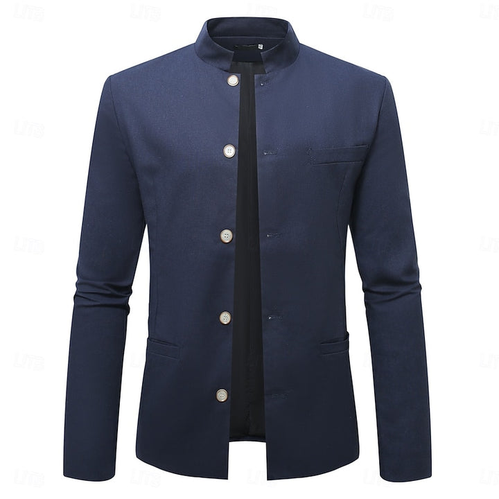 Emory | Mandarin-Collar Jacket