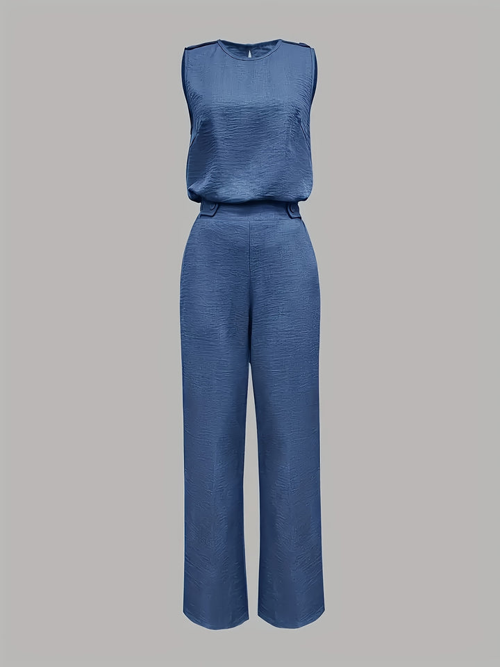 Susannah | Tailored Sleeveless Two-Piece Set