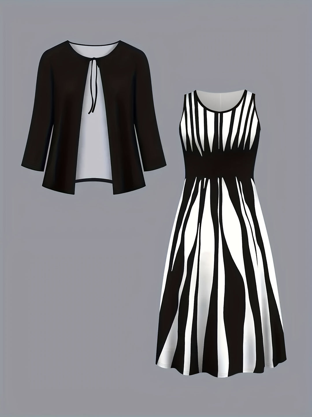 Ramona | Two-Piece Elegant Dress Set
