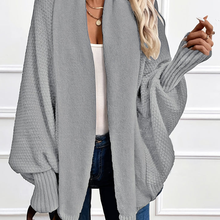 Odessa | Draped Shawl-Collar Cardigan