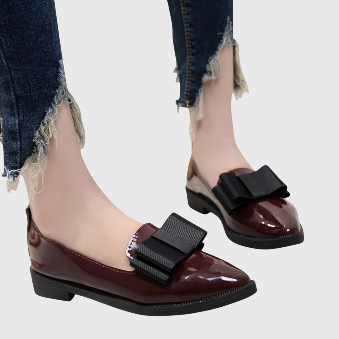 Anya | Stylish Ribbon Orthopedic Loafers