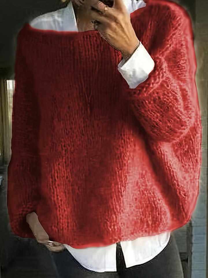 Prudence | Relaxed Crew Neck Sweater