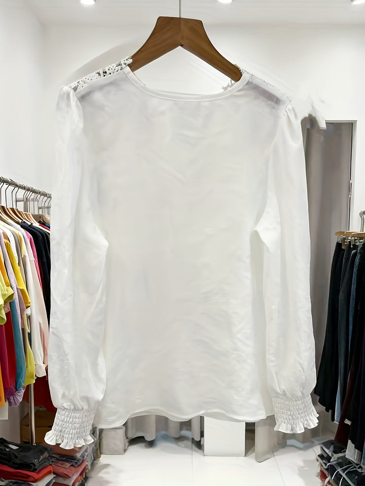 Harriet | Refined Lace-Detail Blouse