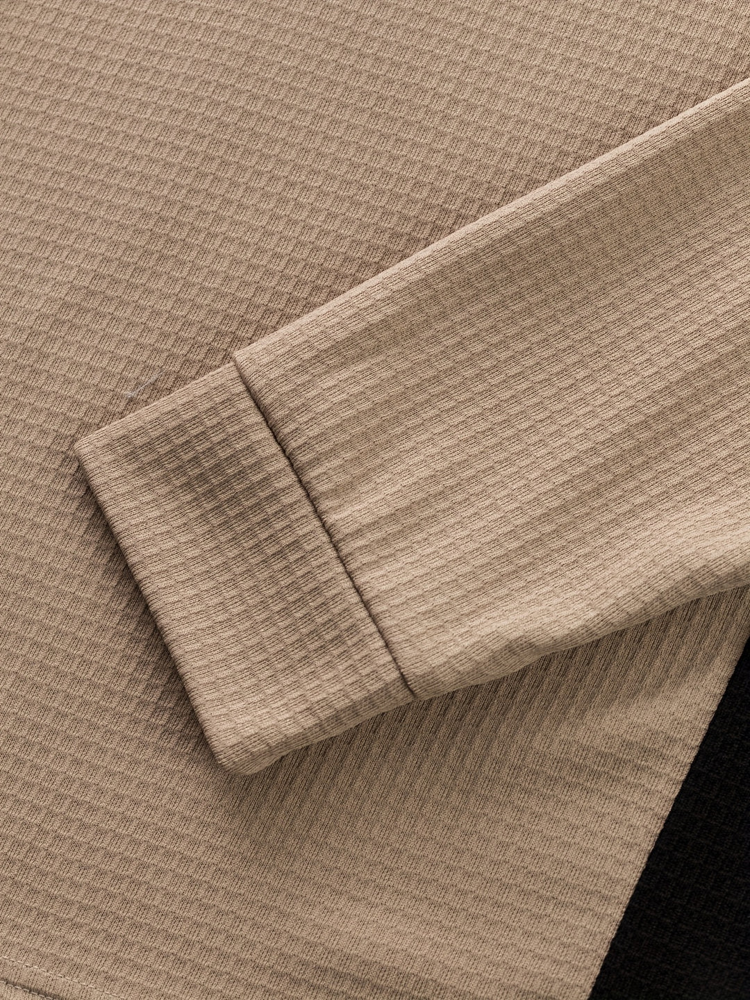 Sawyer | Textured Contrast Henley Shirt