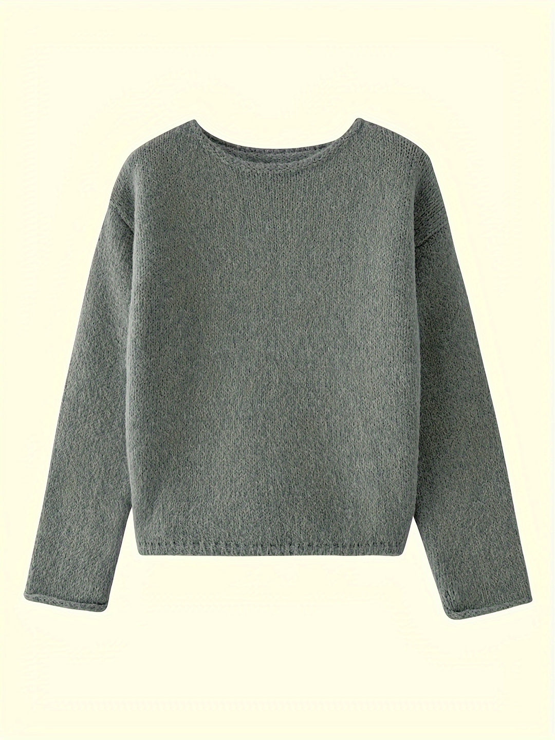 Prudence | Relaxed Crew Neck Sweater